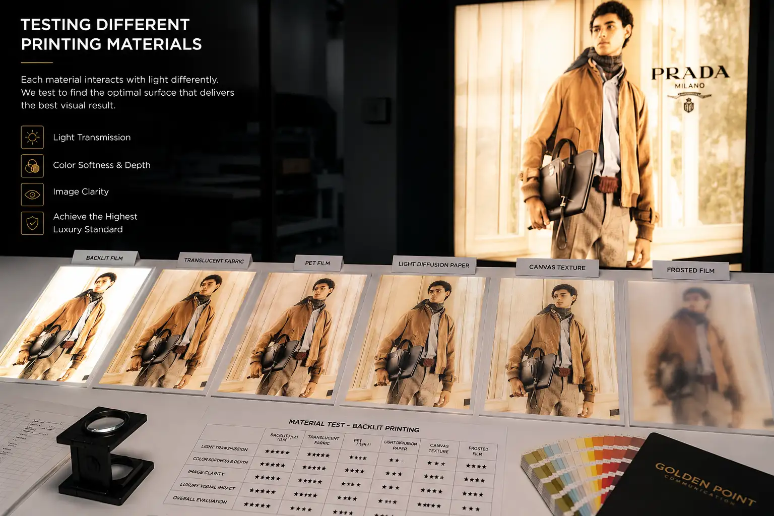 The Art of Lightbox & Visual Merchandising in Luxury Retail 3 test priting