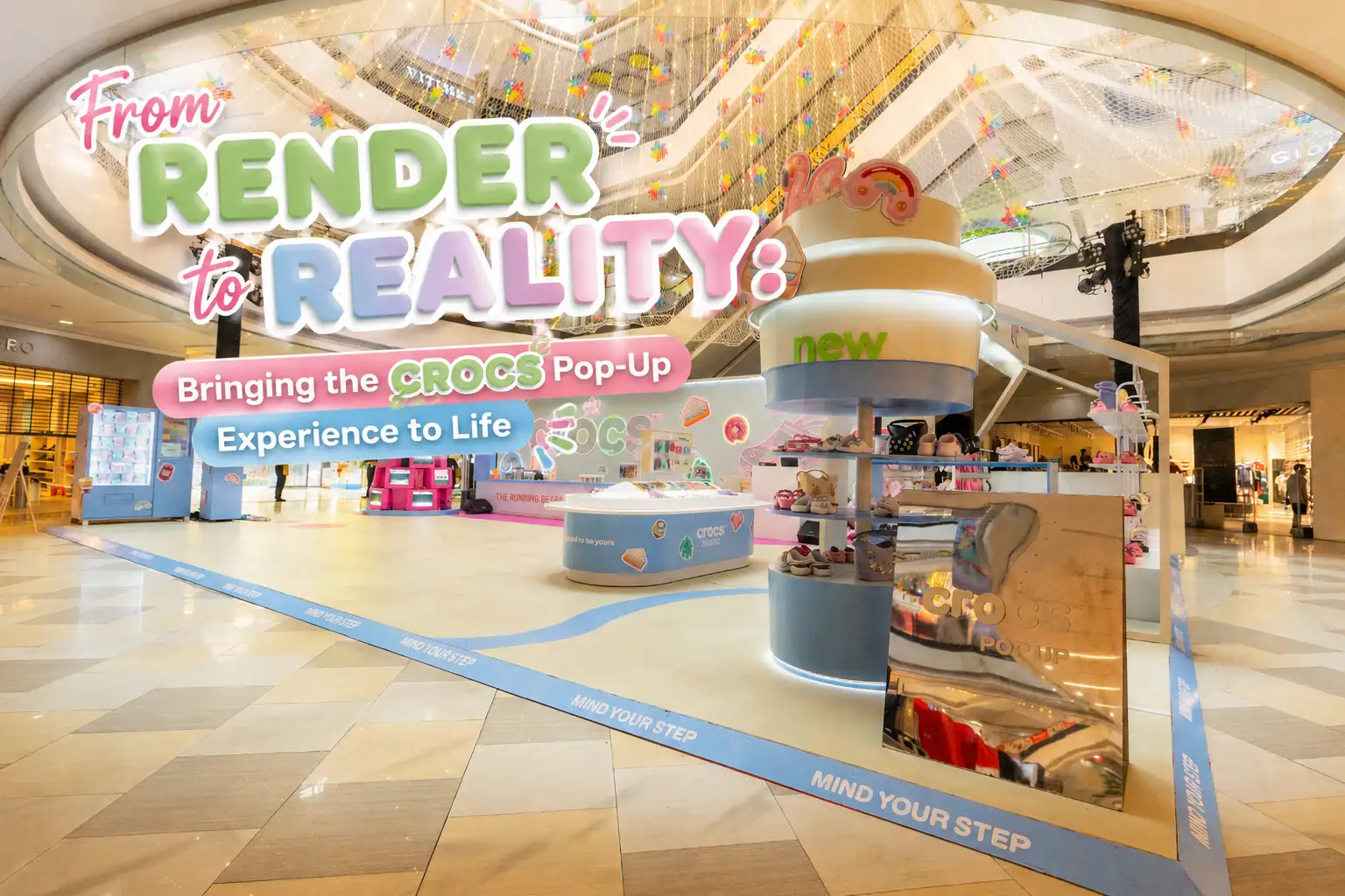 From Render to Reality: Bringing the CROCS Pop-Up Experience to Life 1 ChatGPT Image Jun 4 2026 02 25 42 PM