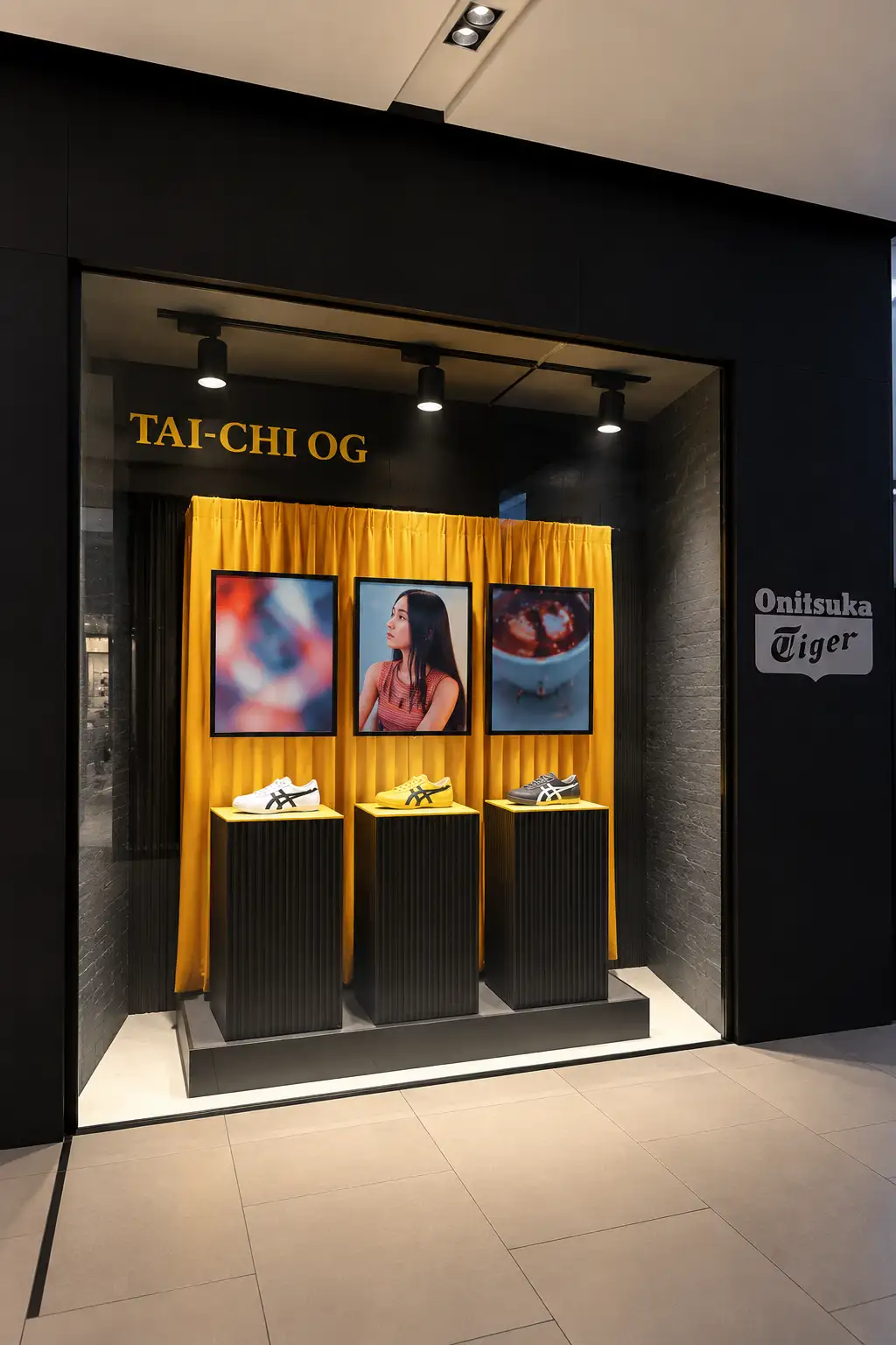 Onitsuka Tiger — Seasonal Window Display